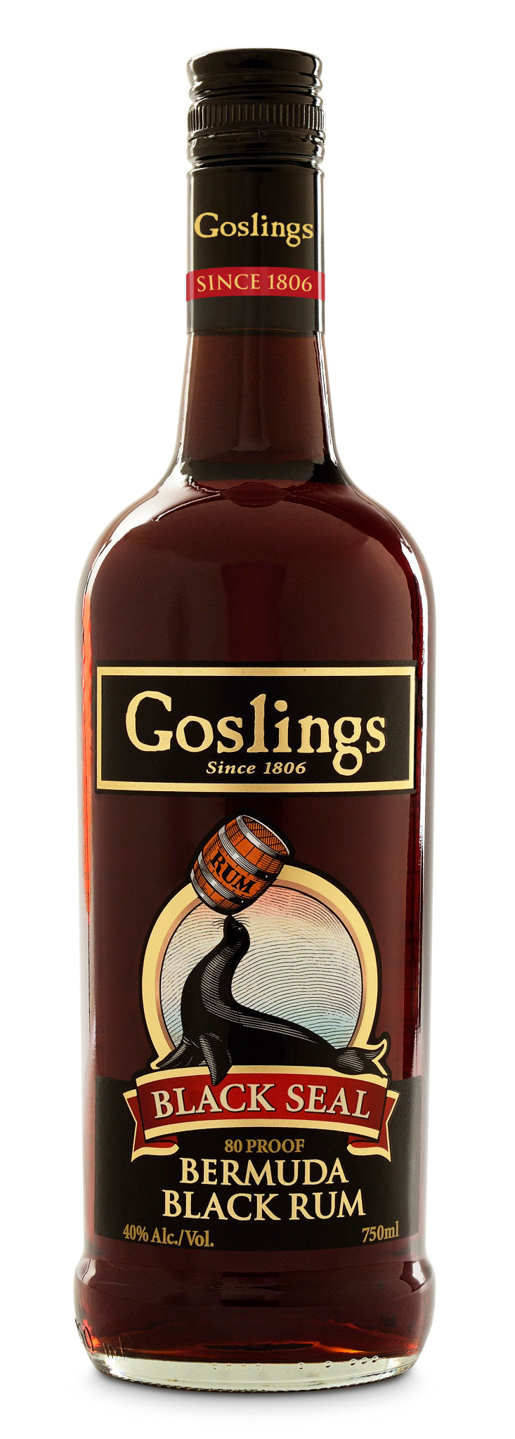 Goslings Black Seal Rum 1 Liter