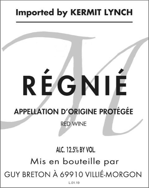 Guy Breton Regnie 2023