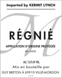 Guy Breton Regnie 2023