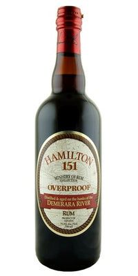 Hamilton Demerara Overproof Rum 750mL