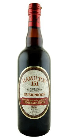 Hamilton Demerara Overproof Rum 750mL