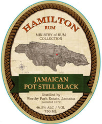 Hamilton Jamaican Pot Still Black Rum 750mL