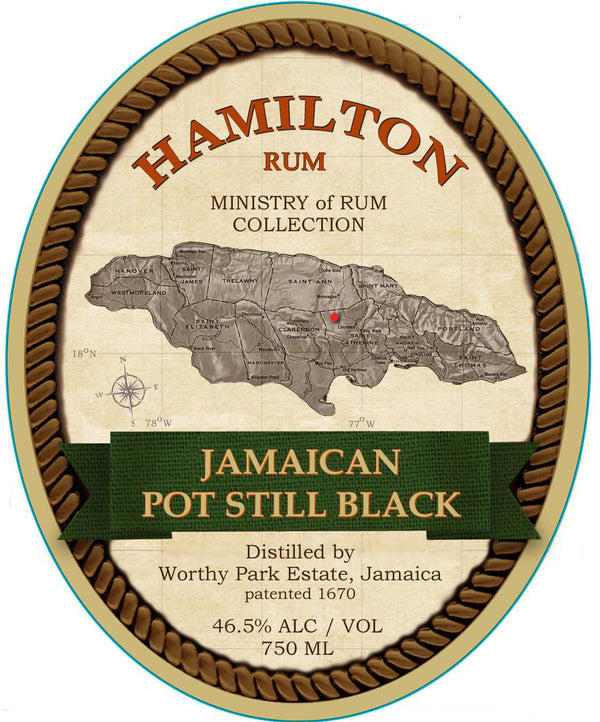 Hamilton Jamaican Pot Still Blonde 750mL