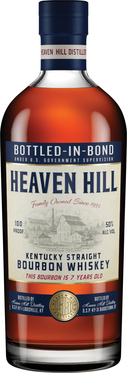 Heaven Hill 7 Year Bottled in Bond Bourbon Whiskey 750mL