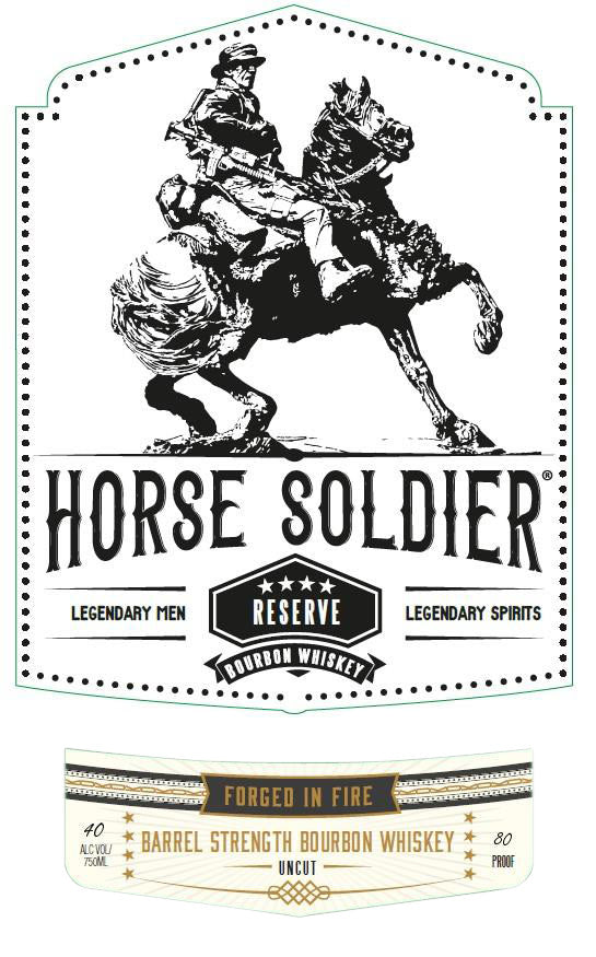 Horse Soldier Reserve Barrel Strength Bourbon 750mL