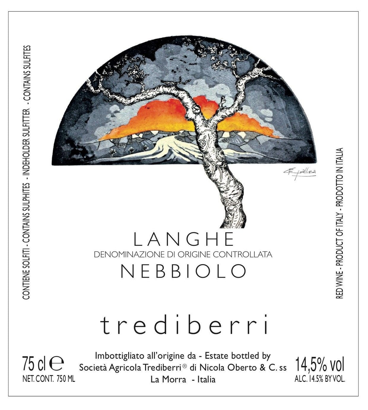 Trediberri Langhe Nebbiolo 2025