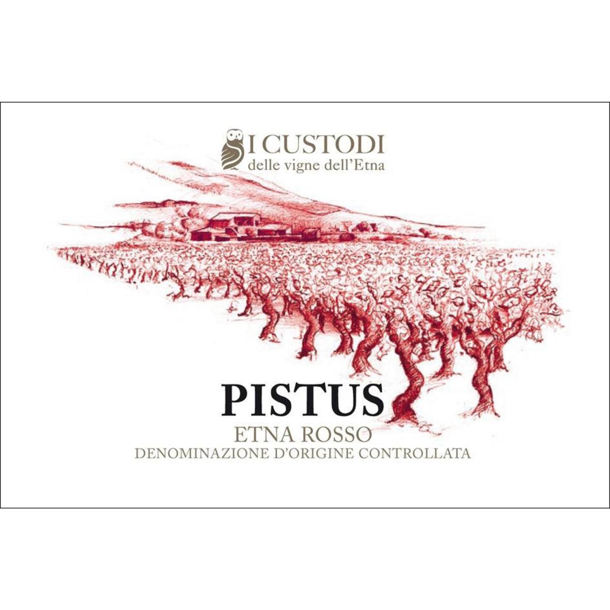 I Custodi Pistus Etna Rosso 2023