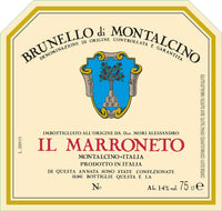 Il Marroneto Brunello di Montalcino 2019