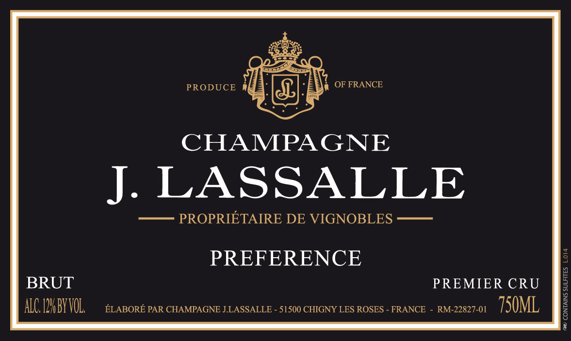 J. Lassalle Brut 1er Cru Preference NV