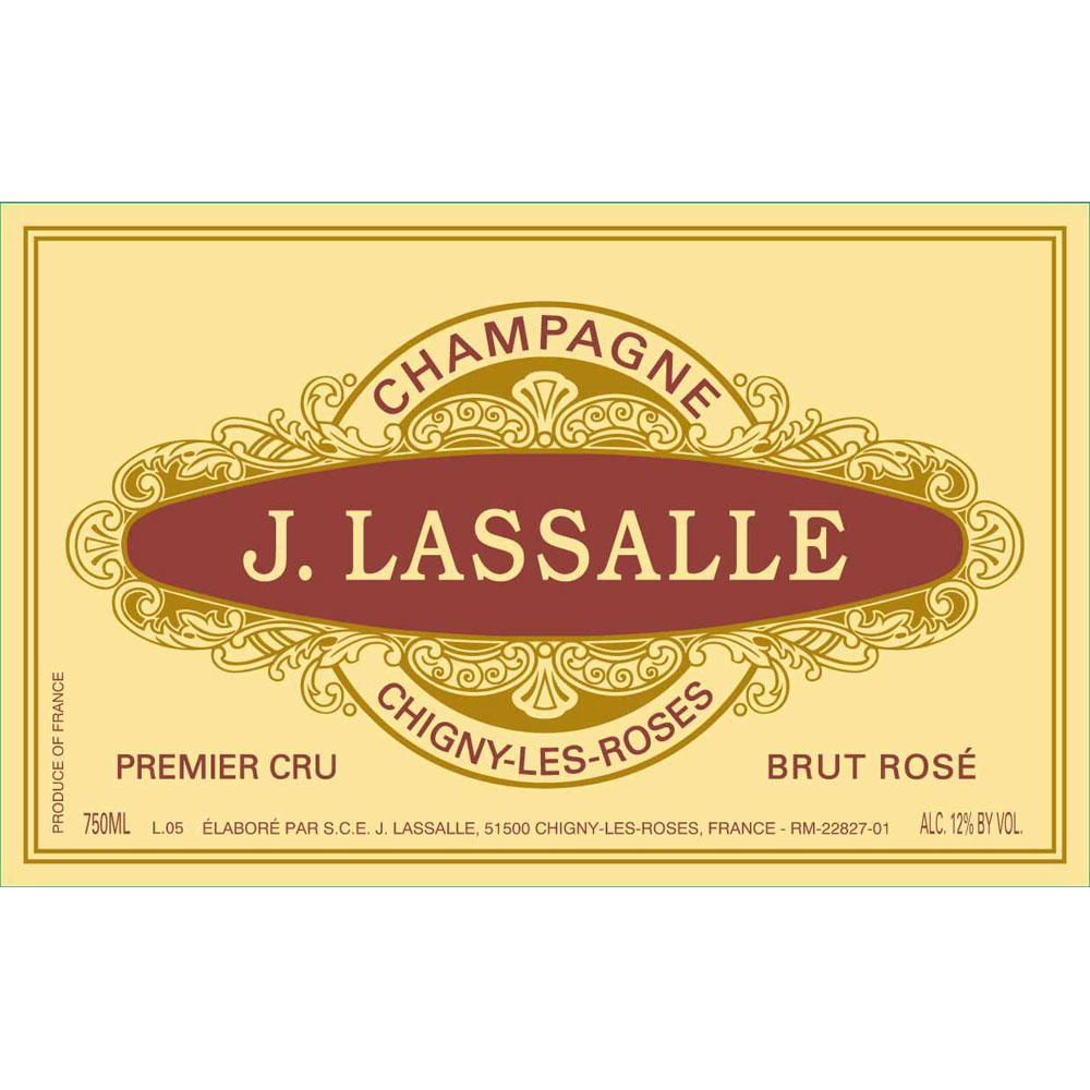 J. Lassalle Rose Brut 1er Cru NV