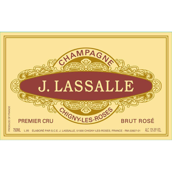 J. Lassalle Rose Brut 1er Cru NV