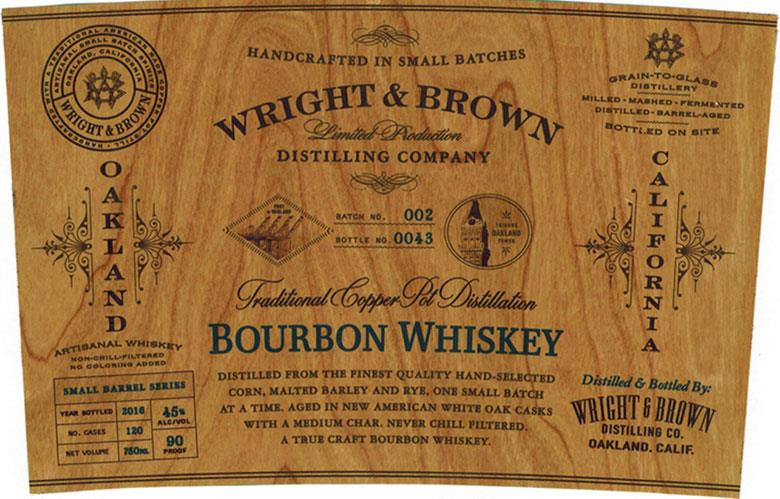 JTS Brown Bourbon 750mL