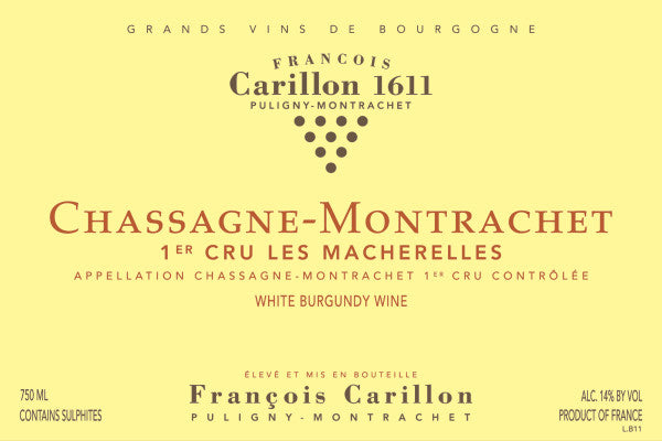 Jacques Carillon Chassagne Montrachet 2019