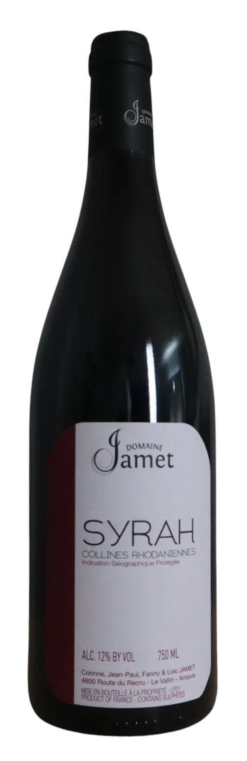 Jamet Syrah Collines Rhodaniennes IGP 2017