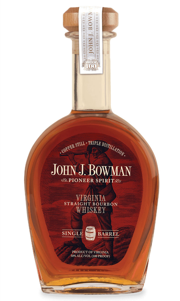 John J Bowman Single Barrel Bourbon Whiskey 750mL