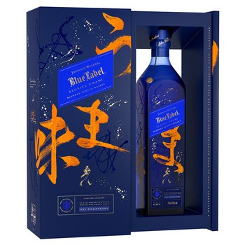 Johnnie Walker Blue Label Elusive Umami Scotch 750mL