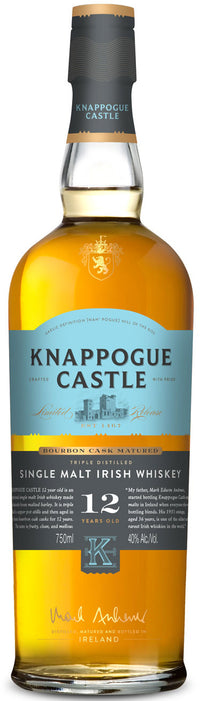 Knappogue Castle 12 Year Single Malt Whiskey 750mL