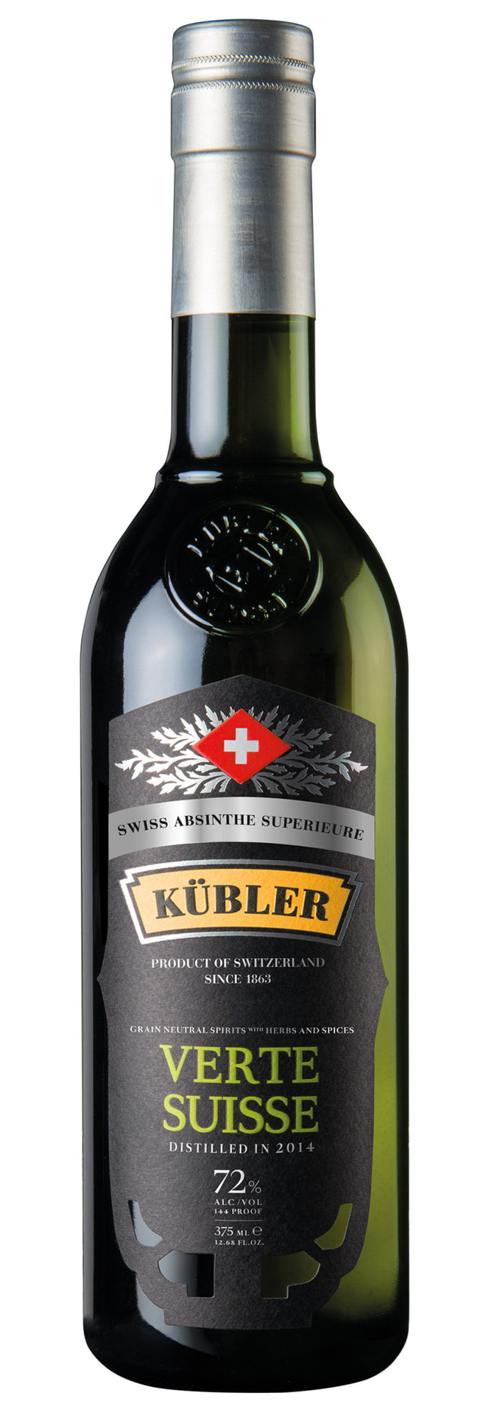 Kubler Swiss Absinthe Suisse Verte 375ml
