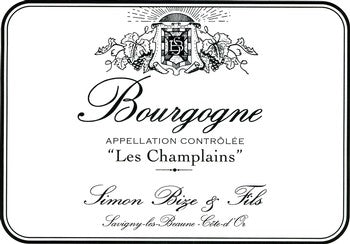 Domaine Simon Bize et Fils Les Champlains Bourgogne Blanc 2020