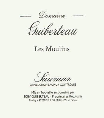 Les Moulins Guiberteau Saumur Blanc 2017