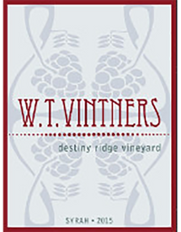 WT Vintners Gorgeous Syrah 2018
