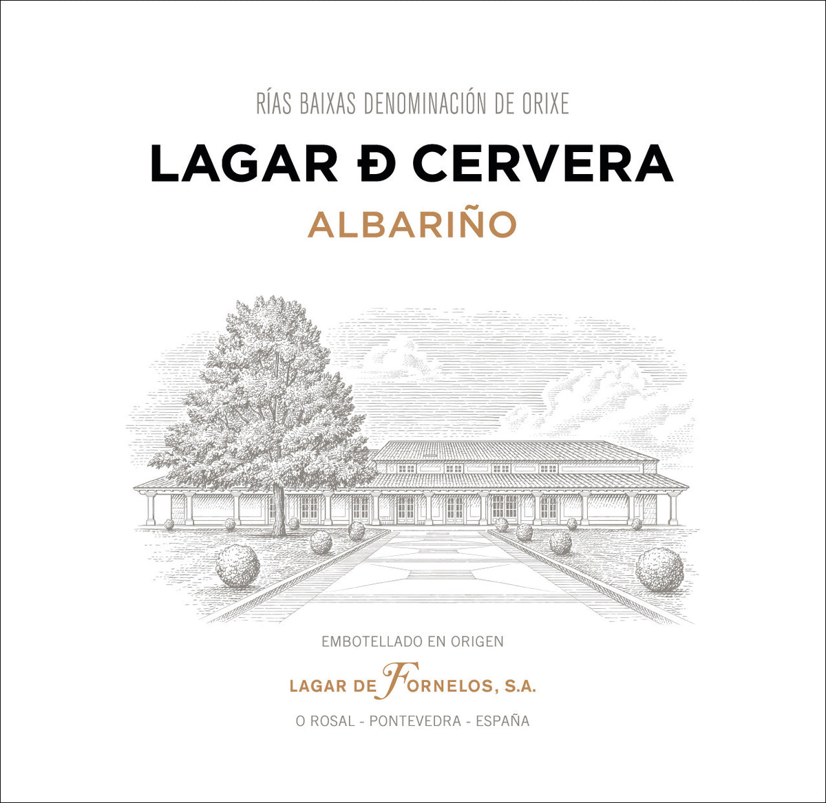 Lagar de Cervera Albarino 2020