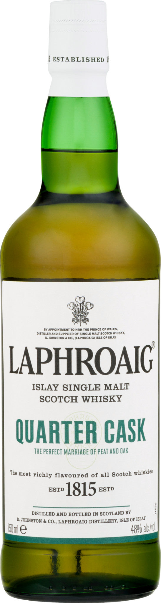 Laphroaig Quarter Cask Single Malt Scotch 750mL