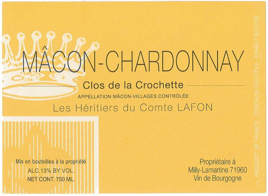 Les Heritiers du Comte Lafon Clos de la Crochette Macon-Chardonnay 2022