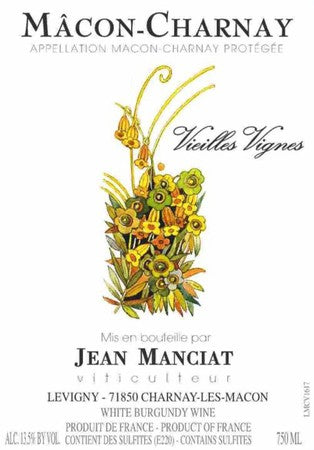Domain Jean Manciat Mâcon-Charnay Vieilles Vignes 2022
