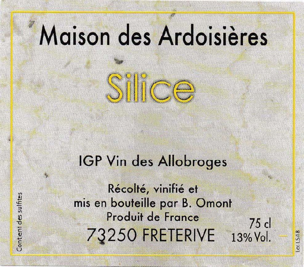 Maison des Ardoisieres Cuvee Silice Blanc 2024