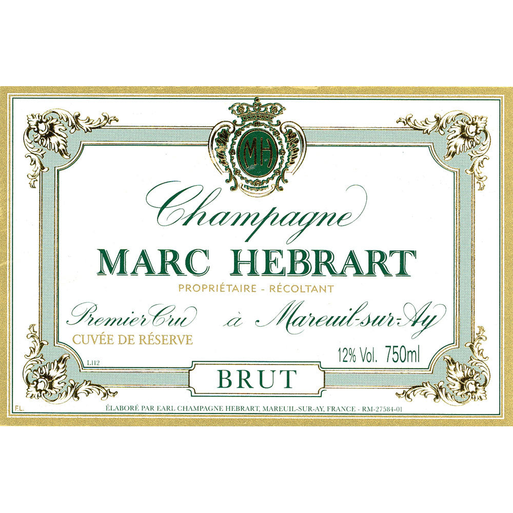 Marc Hebrart Cuvee de Reserve Brut 1er Cru NV