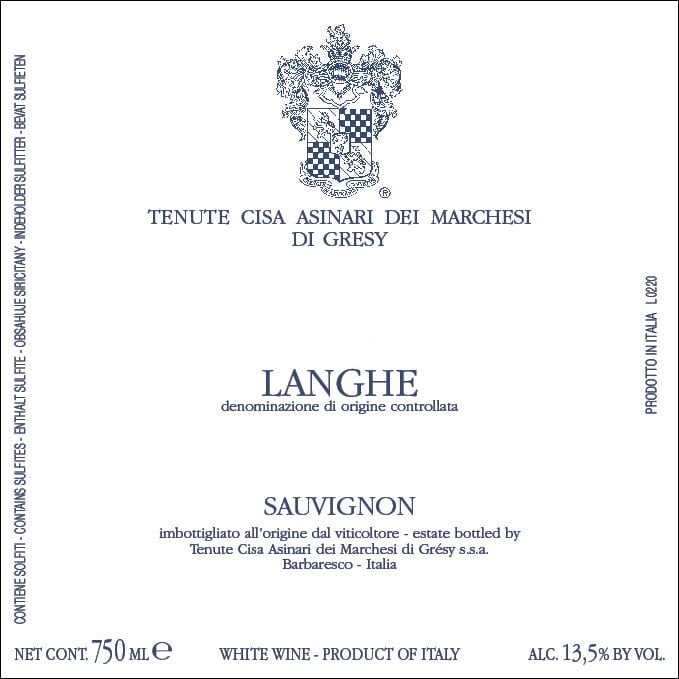 Marchesi di Gresy Langhe Sauvignon 2024