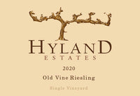 Martin Woods Riesling Hyland Vineyard 2020