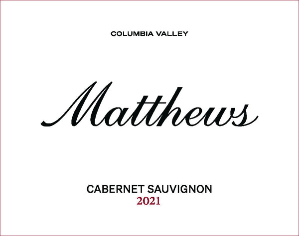 Matthews Merlot Reserve 2021
