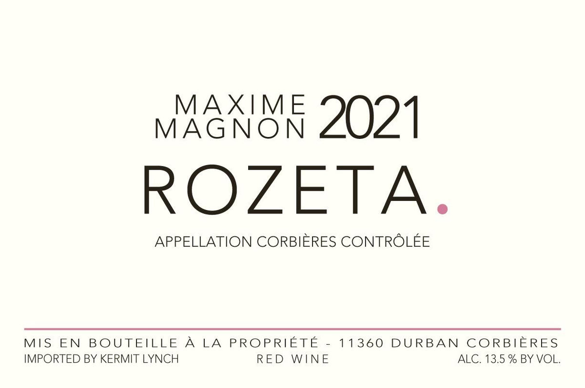 Maxime Magnon Corbieres Rozeta 2021
