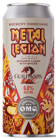 Ommegang Metal Legion Lager 16oz Can