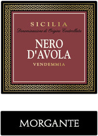 Morgante Nero d'Avola 2022
