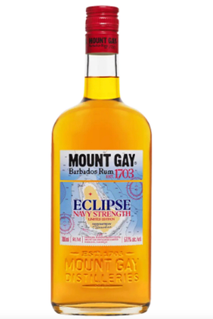Mount Gay Eclipse Gold Navy Strength Rum 750mL