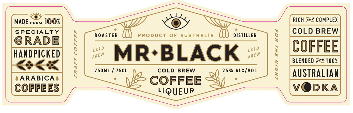 Mr Black Cold Brew Coffee Liqueur 750mL