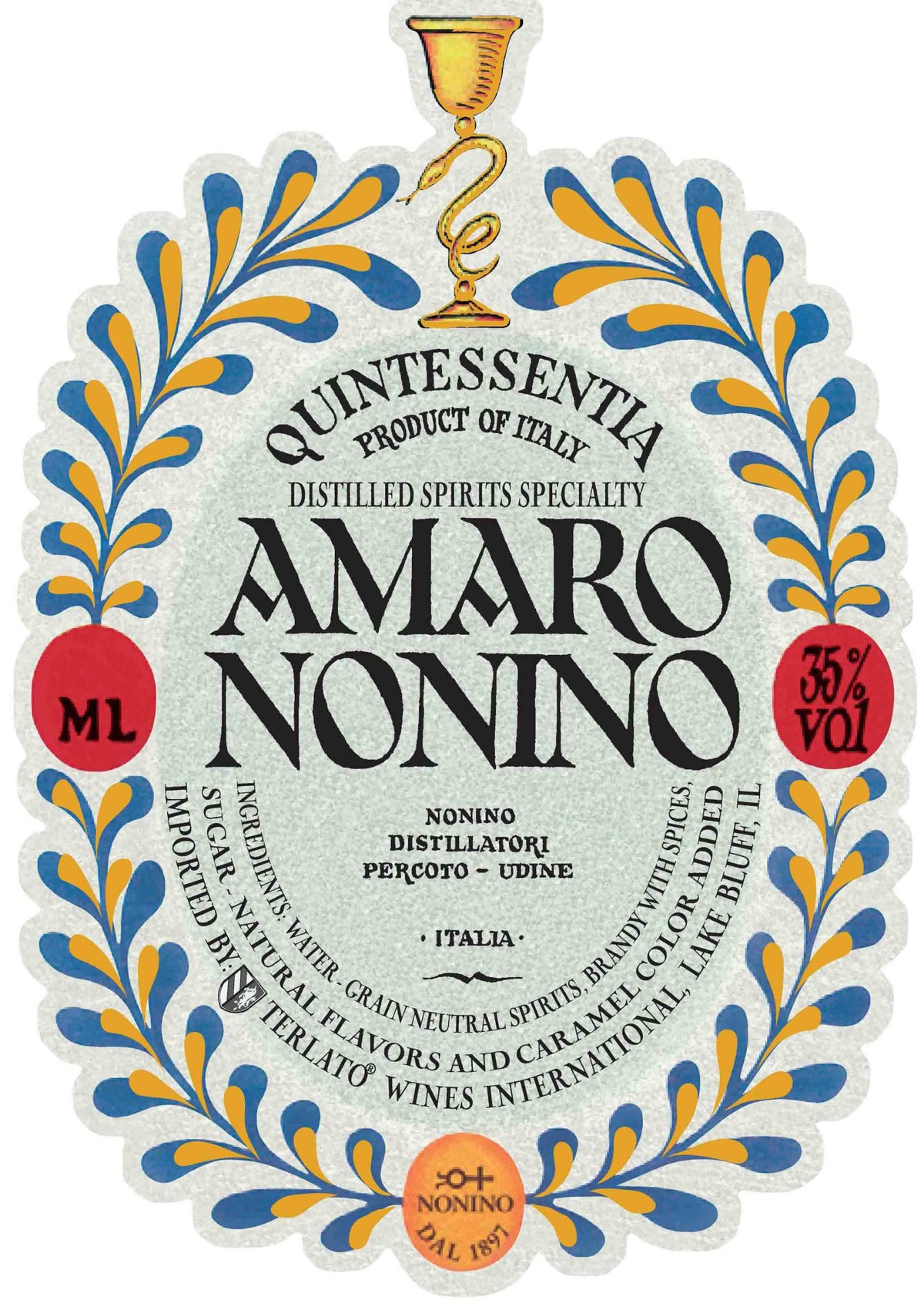 Nonino Amaro Quintessentia 750mL