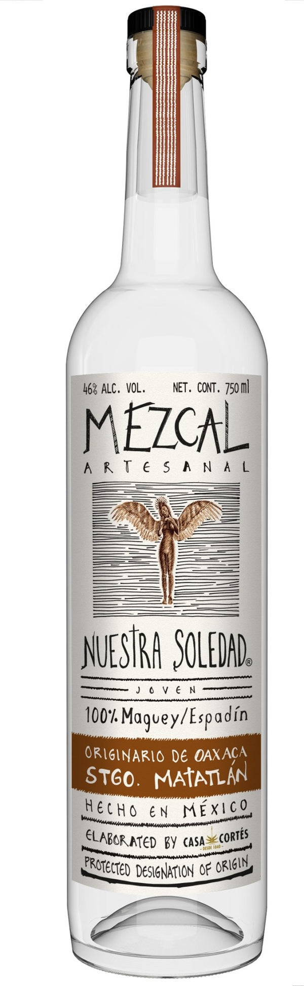 Nuestra Soledad Santiago Matatlan Mezcal 750mL