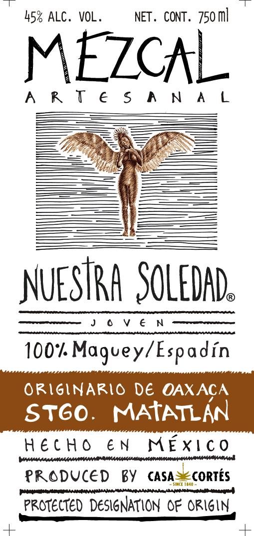 Nuestra Soledad Santiago Matatlan Mezcal 750mL