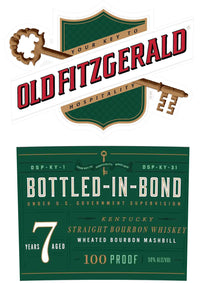 Old Fitzgerald 7 Year Old Bottled in Bond Bourbon 750mL