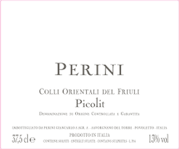 Perini Picolit 2019