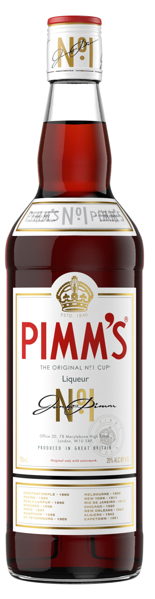 Pimms Cup No 1 750mL