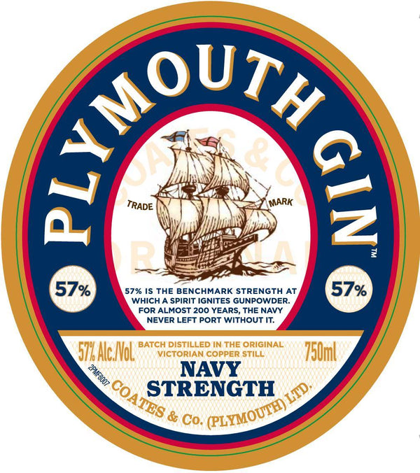 Plymouth Navy Strength Gin 750mL