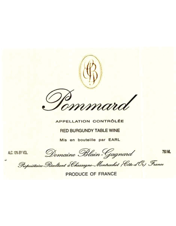 Domaine Blain-Gagnard Pommard 2018