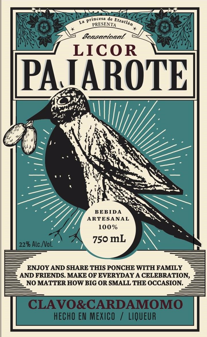 Ponche Pajarote Clove and Cardamom Liqueur 750mL