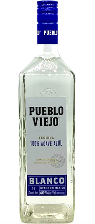 Pueblo Viejo Blanco Tequila 750mL