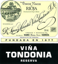R. Lopez de Heredia Rioja Vina Tondonia Gran Reserva Blanco 2005